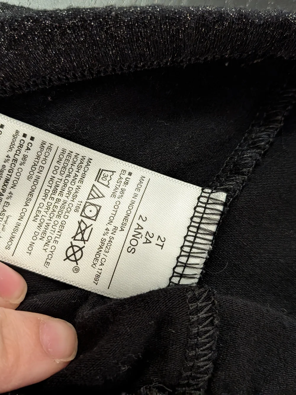 Old Navy Girls' Leggings Set - Tan and Shimmering Black